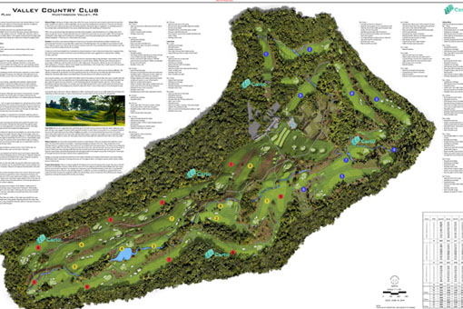 Golf GIS and CAD production services