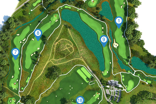 2D and 3D golf course mapping by CartoSolution Technologies